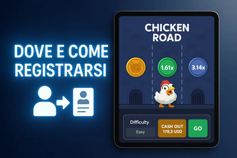 Dove e come registrarsi in chicken road crossing game